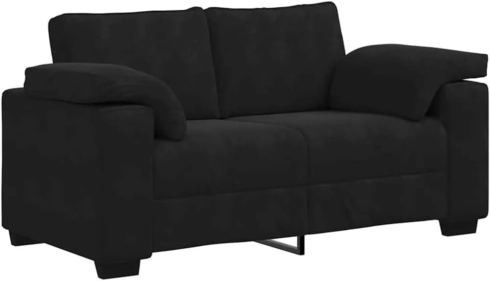 Sofa – Loveseat, tapicerka aksamitna, 2-osobowa, 120 cm