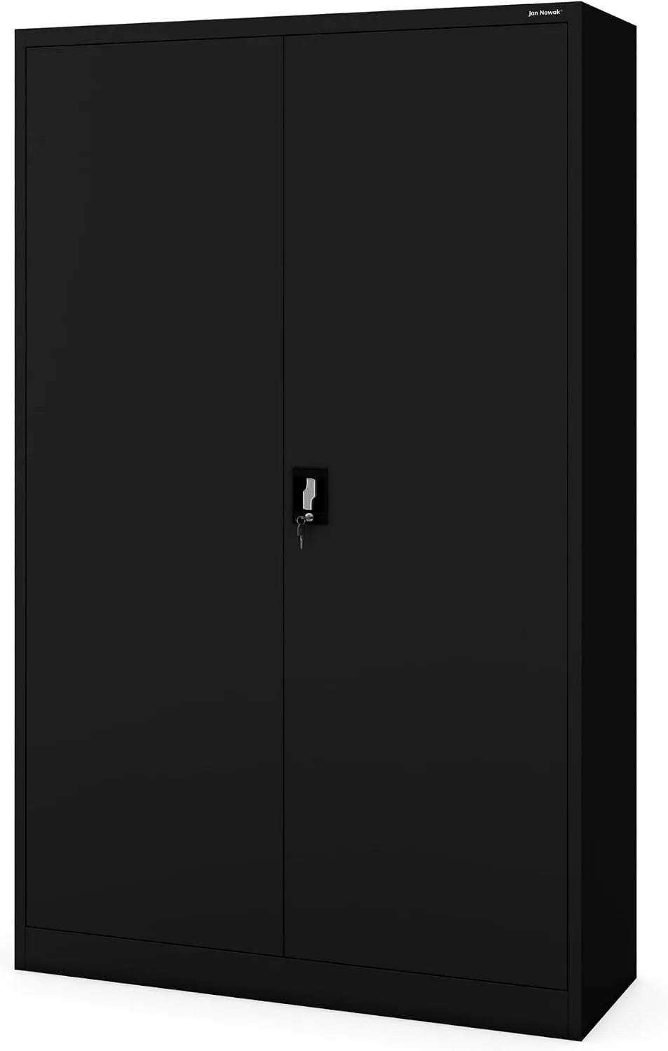 Szafa: C001II, 185 cm, 115 cm, 40 cm, czarny, z metalu