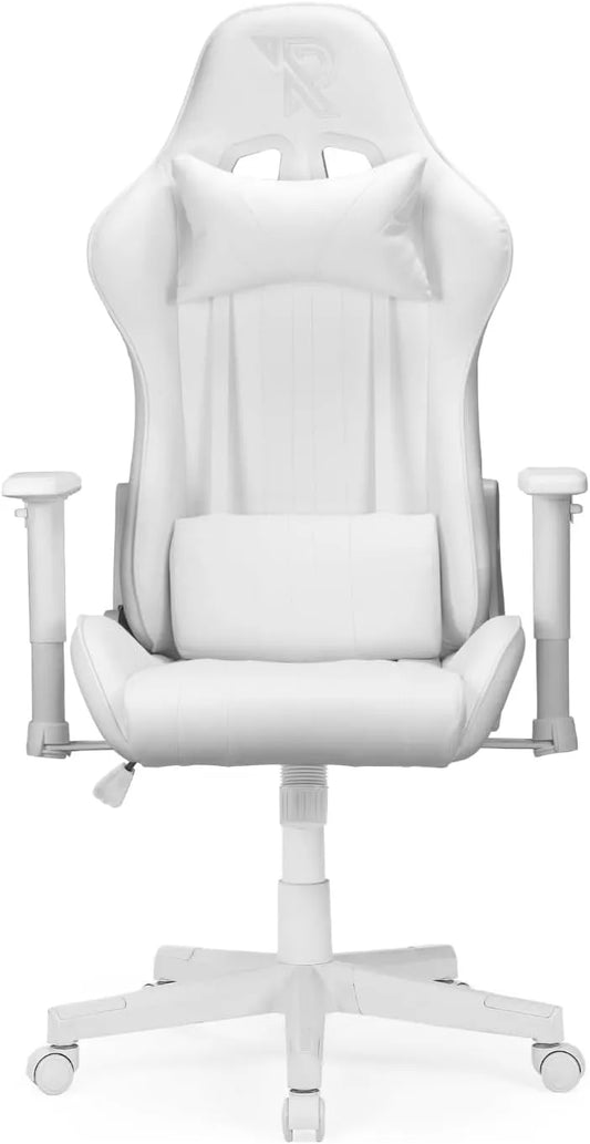 Felix gaming chair white – gamingowy, biały