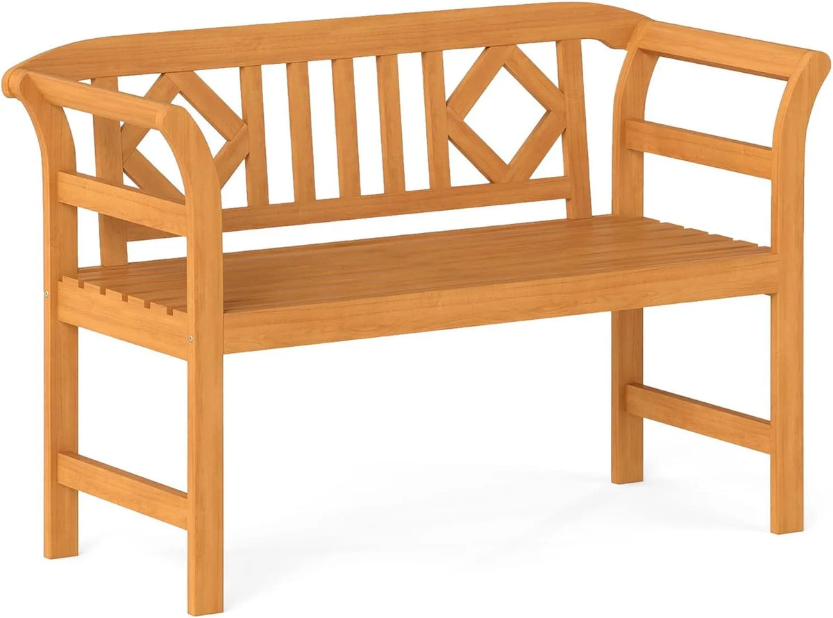 Krzesło – z drewna, obrotowy, z oparciem, 118 × 50 × 78, 5 cm, 360 kg