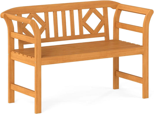 Krzesło – z drewna, obrotowy, z oparciem, 118 × 50 × 78, 5 cm, 360 kg