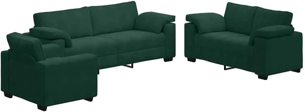 Sofa: z drewna, z podłokietnikami, z poduszkami, tapicerka aksamitna, z metalu
