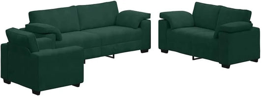 Sofa: z drewna, z podłokietnikami, z poduszkami, tapicerka aksamitna, z metalu