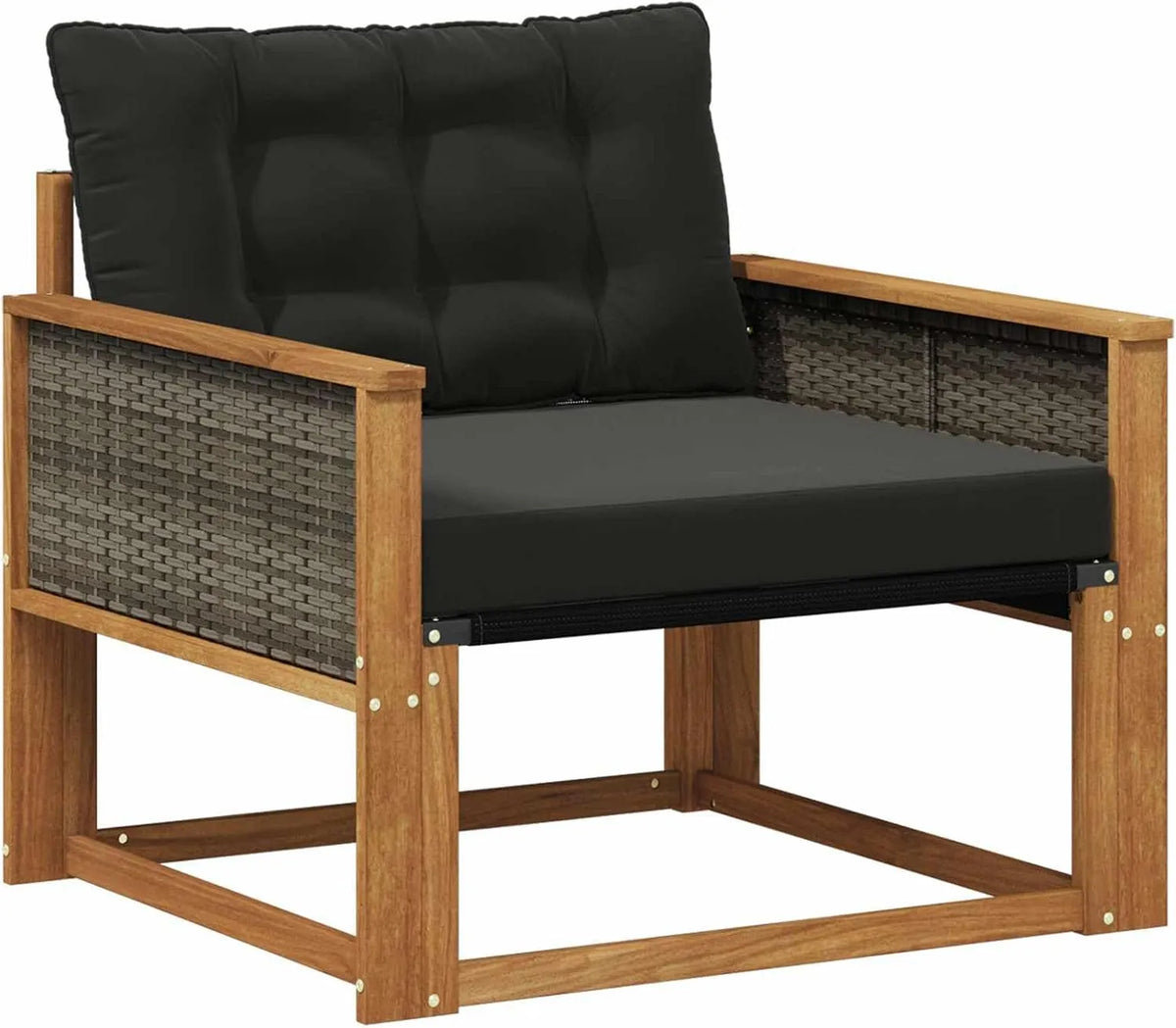 Sofa narożna — z drewna