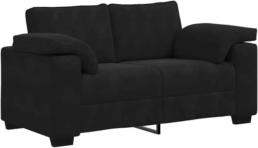 Sofa – Loveseat, tapicerka aksamitna, 2-osobowa, 120 cm