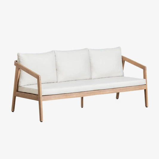 Sofa — z drewna, 3-osobowa