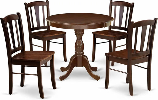 East West Furniture AMDL5-MAH-W – z drewna