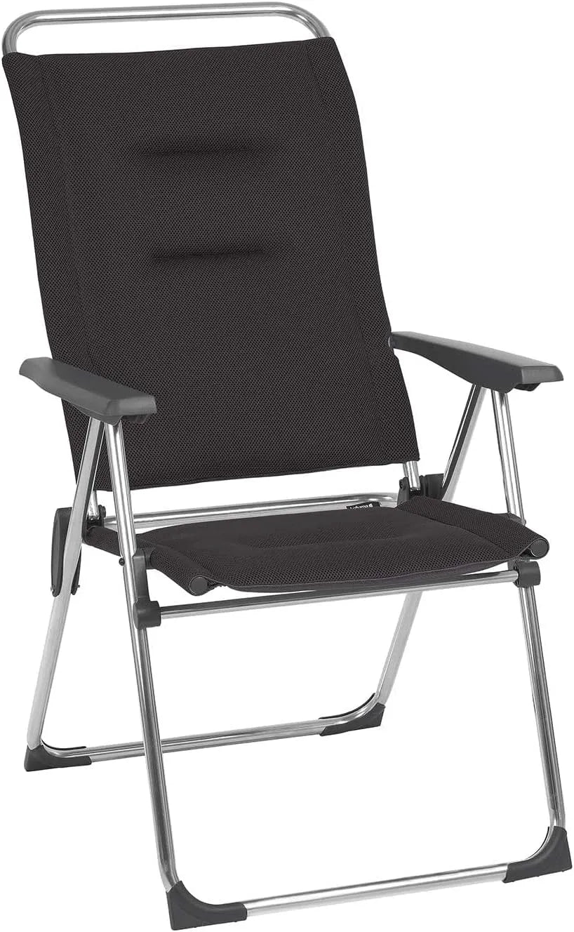 Lafuma LFM2848-6589 Alu Cham Air Comfort leżak składany i regulowany stelaż aluminiowy – ze stali, składana konstrukcja, regulowana konstrukcja, z