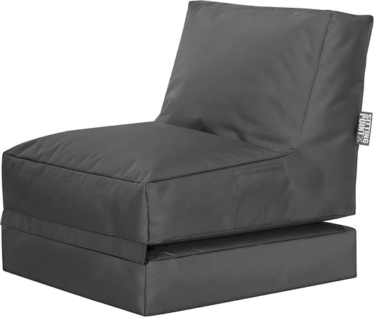 Worek do siedzenia Scuba Twist antracyt — antracytowy