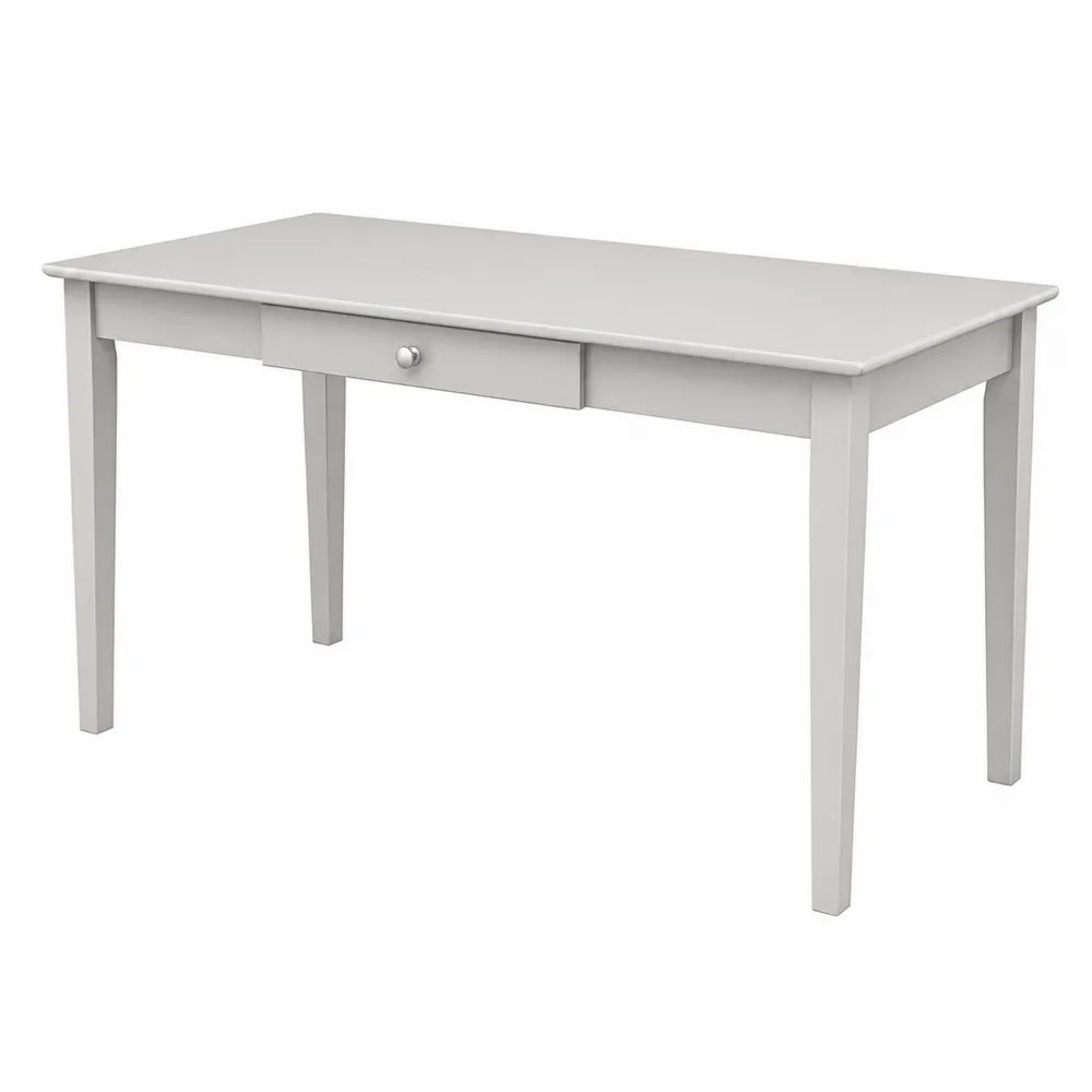 Biurko prostokątne z MDF z szufladą 120x60x75 cm